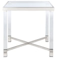 thumbnail image 2 of Safavieh Couture Shawna Glam Steel End Table, Silver, 2 of 7