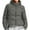 Gray, variant on Ashirexll Womens Puffer Coats, Winter Coats for Women, Fall and Winter Solid Color Hooded Zipper Windproof Warm Coat