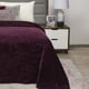 thumbnail image 5 of Cobertor Ligero King Size Elefantito Gala Color Vino Suave Textura 3D, 5 of 7