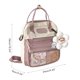 thumbnail image 2 of Mochila bonita con accesorios, mochila de doble uso, bolso de hombro de gran capacidad, bolsa de viaje al aire libre, mochila para niños, 2 of 5