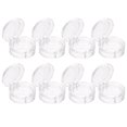 thumbnail image 1 of Weiweiguan 8pcs Eyeshadow Storage Box Cosmetic Makeup Organizer Holder for Home (White), 1 of 7