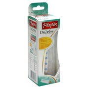 Playtex Natural Latch Nipple. Package says Drop-ins system(Colors May Vary), 8 oz