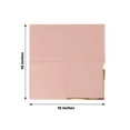 thumbnail image 2 of Balsa Circle 50 Dusty Rose Disposable 2 Ply Soft Dinner Cocktail Paper Napkins Gold Foil Edge Party Events Tableware Decorations, 2 of 8