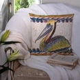 thumbnail image 3 of Caroline's Treasures 8057PW1414 Pelican Fabric Decorative Pillow, 14Hx14W, multicolor, 3 of 4