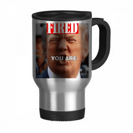 

Interesting American Great Angry Image Travel Mug Flip Lid Stainless Steel Cup Car Tumbler Thermos