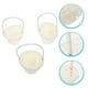 thumbnail image 5 of ColoMX 3 PCS Rattan Woven Cestas Tejidos Canastas Dulces Contenedores Cestas de mano, 5 of 8