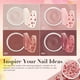 thumbnail image 2 of Kit de uñas en polvo AZUREBEAUTY, gelatina de 4 colores con flor seca, 2 of 8