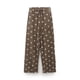 thumbnail image 4 of Conjunto de 2 piezas para mujer HH TRAF, pantalones de cintura alta con estampado elegante, bolsillos rectos y cordón ajustable + camisa bordada de un solo pecho con solapa elegante, 4 of 4