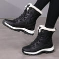 thumbnail image 3 of Women's Insulated Warm Winter Boots - Waterproof & Snow-Ready, Cozy Lining for Hiking, Work & Daily Wear, Stylish Comfortable Design, 3 of 6