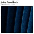 thumbnail image 7 of Velvet Armless Accent Chair Gold Metal Legs Modern Upholstered Single Sofa Side Chair Home Living Room Navy, 7 of 7