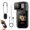 Black, variant on Mini Body Camera, 2.7K Pocket Video Camera with 1.47’’ LCD Screen Magnetic, 180 ° Rotating Lens Supports Audio & Video, Wide-angle Shooting for Daily Bike Cycling Vlogging Pet Walk Swim (Black)
