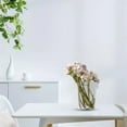 thumbnail image 4 of Plastic Imitation Glazed Vase Set 7.87-7.28in Clear Glass-Look Flower Pots - Multi-Size Living Room Cabinet Dried Flower Decoration (Clear/C)​, 4 of 6