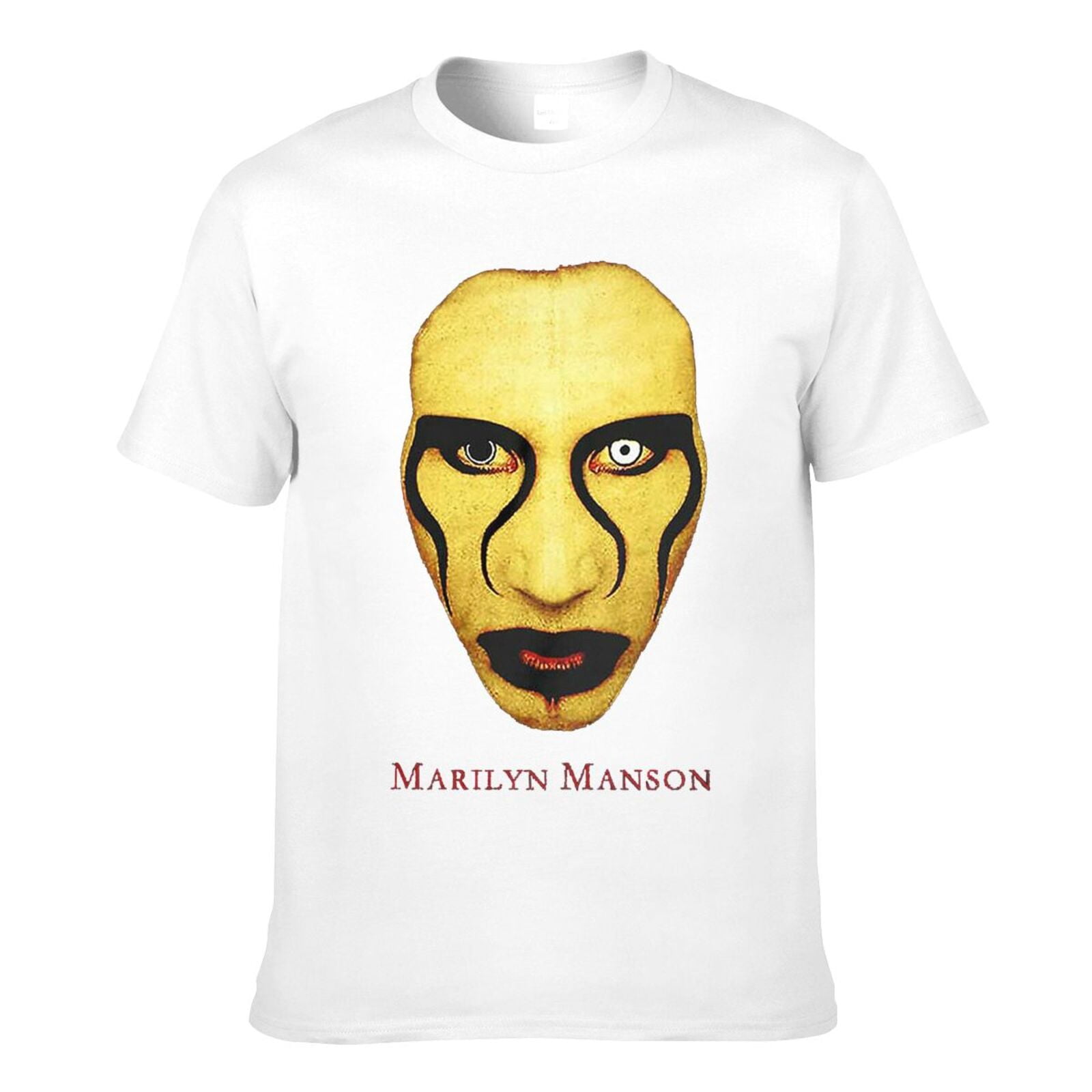 Men Marilyn Manson 'Sex Is Dead' Official Vintage Cotton Crew T Shirts Small Gray