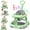 Green, variant on WonderStone 6 in 1 Baby Walker with Steering Wheel, Adjustable Seat and Height, Music & Light,Walkers and Activity Center for Boys and Girls 6-24 Months (Pink)