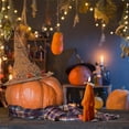 thumbnail image 3 of Taotanxi Large Halloween Candles Decor Burning Orange Scented Wax Candles Gifts for Boo Basket Stuffers Halloween Room Table Indoor Decorations, 3 of 5