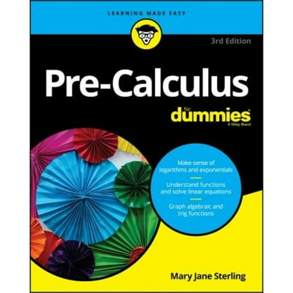 Pre-Owned Pre-Calculus for Dummies (Paperback) 1119508770 9781119508779