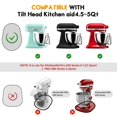 thumbnail image 2 of Tapete deslizante JAYOBGO para batidora de pie Kitchen Aid de 4,5 a 5 cuartos de galón, 2 of 7