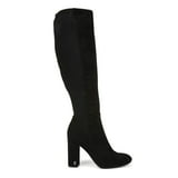 Sam Edelman Women’s Clarimont Knee High Boot – Zip‑Up Boots With Comfort Footbed