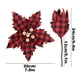 thumbnail image 3 of Ganfancp Hermosas Flores Artificiales Decorativas Decoración Del Árbol de Navidad Rebajas Hoy Liquidación 1X Arreglo Floral Simulado, 3 of 6