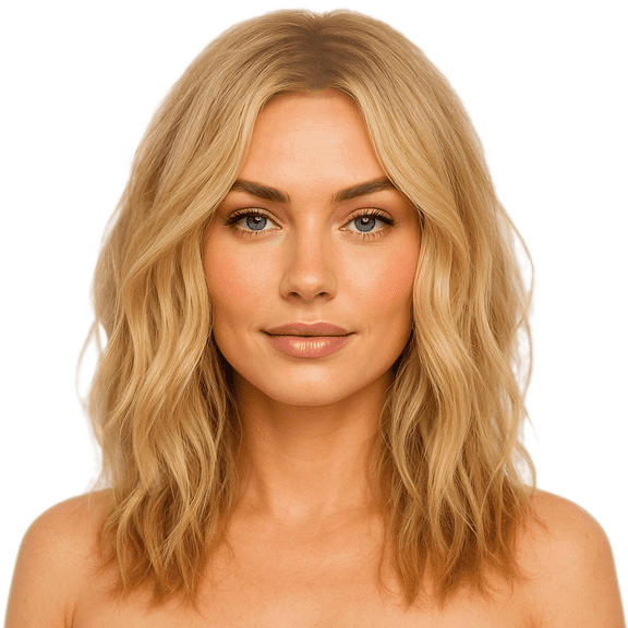 Studio Salon© Short Waivy Blond Bob Wig