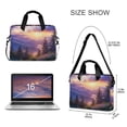 thumbnail image 3 of FORMRS 16" Laptop Bag Carrying Sleeve Case with Handle Travel Shoulder Briefcase, Beautiful Mountain, 3 of 8