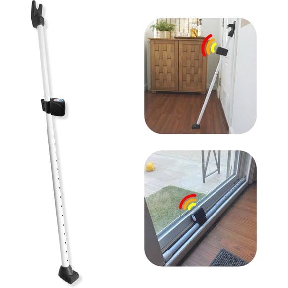 Barra de seguridad para puerta con alarma Securityman 22-44" ajustable