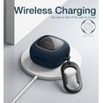 thumbnail image 3 of Suritch Protective Case for Samsung Galaxy Buds FE / Buds 2 / Buds 2 Pro / Buds Pro / Buds Live with Carabiner, Blue, 3 of 7