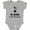 AC-Heather Grey, variant on Inktastic Band Director Mom Boys or Girls Baby Bodysuit
