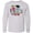 AC-Heather Grey, variant on Inktastic My Mommy Did It and She Did it For Me with Graduation Cap Long Sleeve Youth T-Shirt
