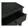 thumbnail image 4 of Moe's Home Collection Corrine Nightstand Antique Black Wood Nightstands, 4 of 6