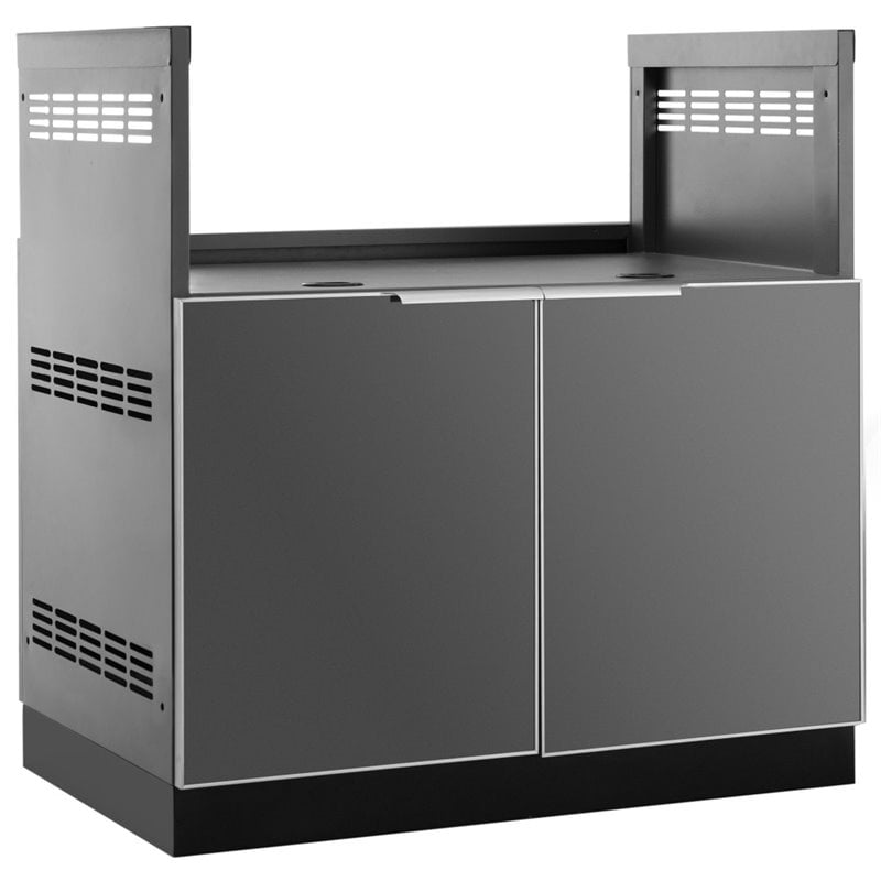 NewAge Outdoor Kitchen Insert Grill in Aluminum Slate Walmart