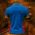 thumbnail image 4 of Mens Mexico Soccer Jersey Game Day 3D Print Polo Shirts Short Sleeve Button Down Football Top 2026 Summer Golf Shirt Blue S, 4 of 4