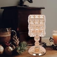 thumbnail image 4 of Portavelas elegante, portavelas de para té, candelabro, candelabro para fiesta de aniversario, escritorio, boda, Hotel, decoración 10x23cm Macarena Porta vela, 4 of 8