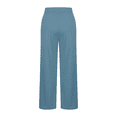 thumbnail image 5 of Wide Leg Pants for Women High Waist Loose Yoga Pants Pull On Flare Trousers Casual Joggers Comfy Long Pants with Pockets, 5 of 6