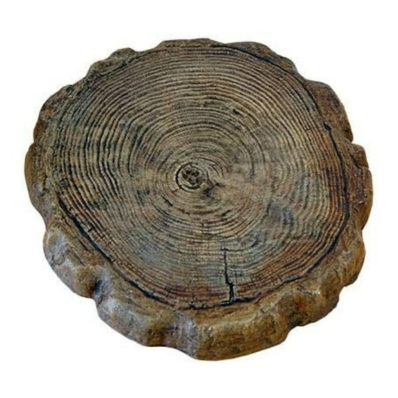 Large Log Stepping Stone, Espresso