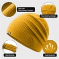 thumbnail image 6 of MEICHEN Fashion Beanie Hat for Men Solid Color Winter Warm Skull Cap Outdoor Skiing Running Bomber Hat, 6 of 6