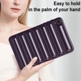 thumbnail image 6 of Case Designed for Samsung Galaxy Tab S6 Lite 10.4" 2024 / 2022 / 2020, Stylish Down Jacket Desigh Soft TPU Shockproof Protective Lightweight Tablet Case Cover for Girls Women, Purple, 6 of 7