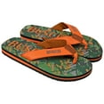 thumbnail image 4 of Busch 828372-size13-14 Hunter Orange Text Logo Tree Camo Mens Flip Flop Sandals, Extra Large - 13-14, 4 of 4