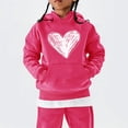 thumbnail image 2 of YunPes Girls Boys Hoodie Long Sleeve Pullover Plain Casual Elegant Tops Loose Long Sleeve T Shirt Winter Boys Jacket 2t, 2 of 5