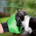 thumbnail image 4 of Guantes de aseo para mascotas - Guantes suaves para cepillo para polvo - Guantes eficaces para eliminar el pelo de mascotas - Diseño mejorado de cinco dedos - Perfectamente combinado con gatos y perros de pelo largo y corto - 1 par - Verde Sailing Electrónica, 4 of 5