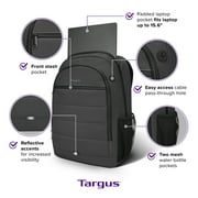 Targus 15.6 Slate Backpack, Gray