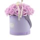 thumbnail image 3 of Caja de Arreglo Floral Circular con Flores Lilas, 3 of 3