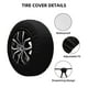 thumbnail image 2 of Fotbe Largemouth Bass jumps out of water Funda de Llanta de Repuesto con Estampado, Engrosada, Ajuste Universal para Jeep, Remolque, RV, SUV, Camión-14 inch, 2 of 6
