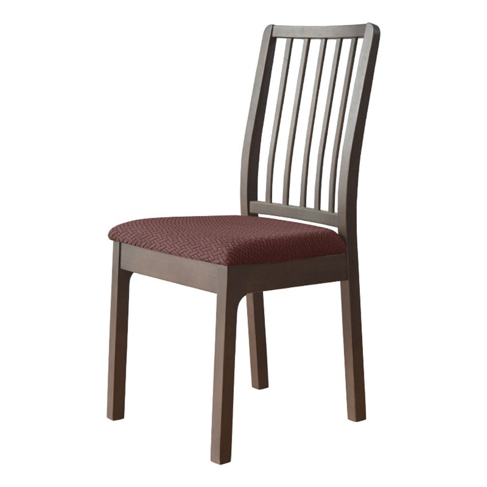 AntiDust Elastic Slipcover Stretch Dining Room Jacquard Chair Seat