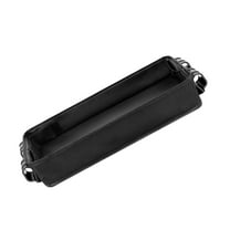 Homoyoyo Universal Black Stroller Tray with Cup Holder and Adjustable Handle, Canvas Material for Baby Accessories