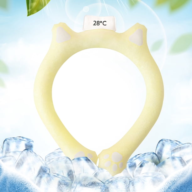 PCM Cool Freeze Neck Heatstroke Prevention Cooling Neck Ring Reutilizable para el verano Hugtrwg Para estrenar