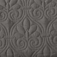 thumbnail image 3 of Pemberly Row Traditional 100 Percent Polyester Fitted Bedspread in Gray, 3 of 15