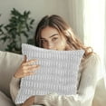 thumbnail image 6 of Clearance Under $5 Boovnll Throw Pillow Covers, Modern Stylish Soft & Cozy, Solid Color Velvet Pillow Covers 16x16" for Home, Living Room, Bedroom, Sofa, Couch, Home Decor, Pillow Covers, 6 of 6