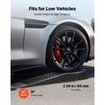 thumbnail image 2 of KFFKFF Car Ramps, Set of 2 with 20,000 lbs Capacity, 2.56-inch Lift, Portable Low-Profile Design for Garage Maintenance and Oil Changes, Durable for Low-Chassis Vehicles and Jack Support, 2 of 9