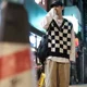 thumbnail image 3 of Chalecos de punto para hombre, ropa popular coreana de otoño e invierno grunge, suéteres para hombre, reseñas, chaleco elegante informal de estilo vintage, 3 of 5